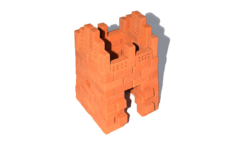 Briqueterie Lanter Mini briques pour jeux de construction